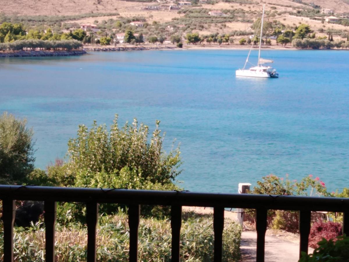 Aphrodite'S Coast Retreat House! Galaxidi Bagian luar foto