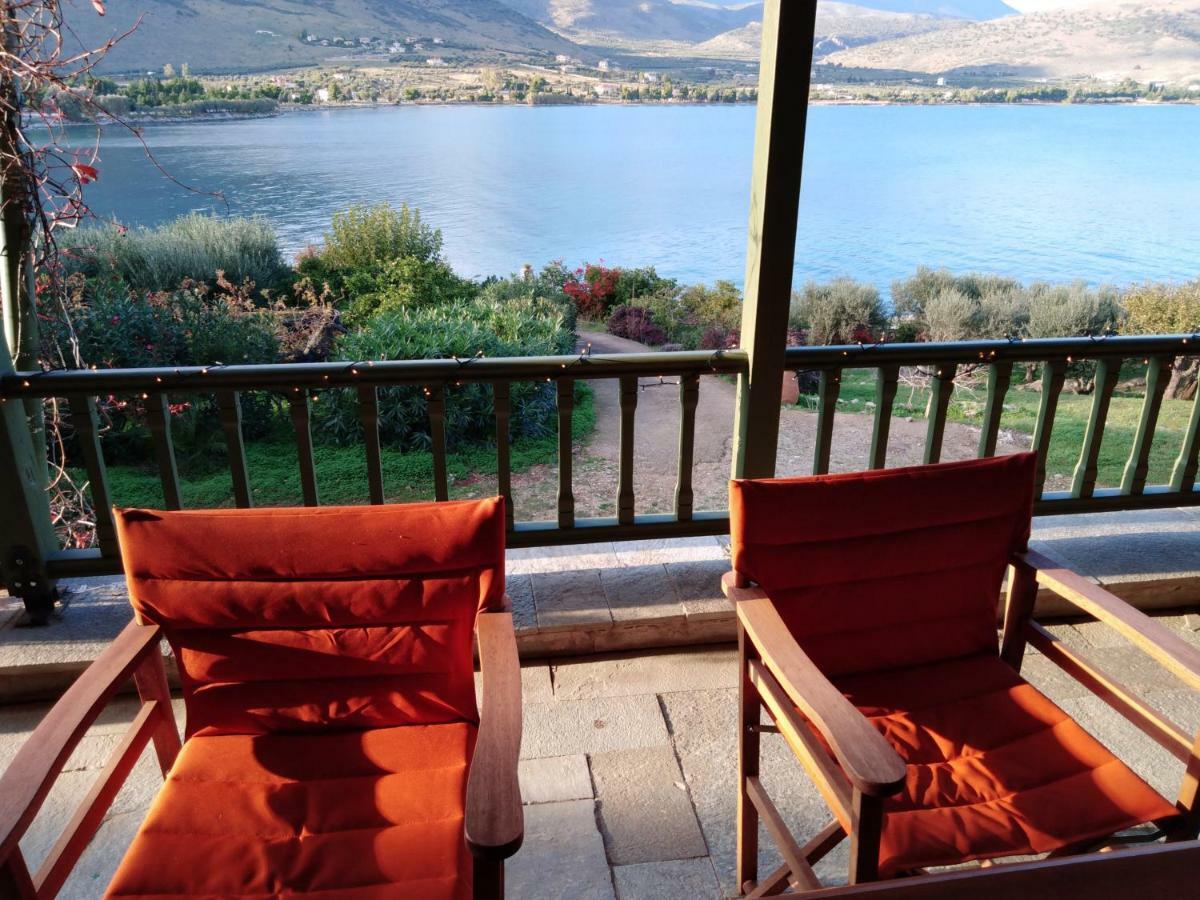 Aphrodite'S Coast Retreat House! Galaxidi Bagian luar foto